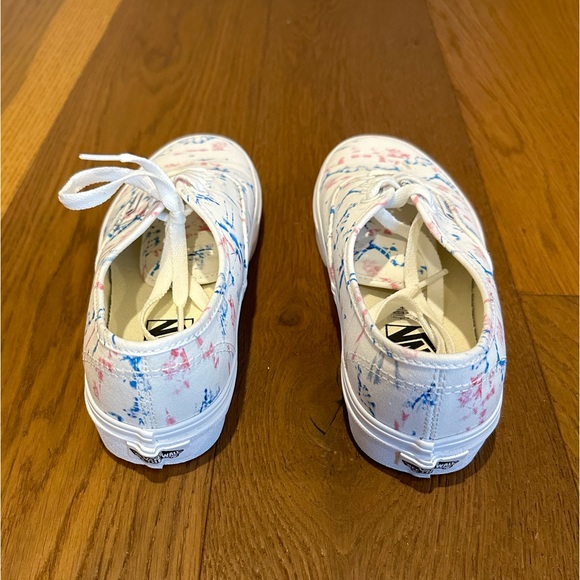 Madewell x Vans lace up sneakers - tie dye canvas W size 7 M size 5.5 - Picture 3 of 8